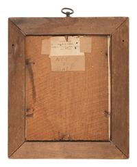 [LEE, Robert E. (1807-1870)]. Ink and watercolor portrait of Robert E. Lee made for Confederate officer & Virginia lawyer Daniel B. Lucas.