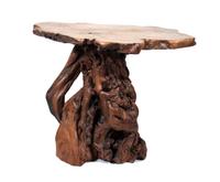 A Driftwood Dining Suite Height 40 x width 52 1/2 x depth 41 inches.
