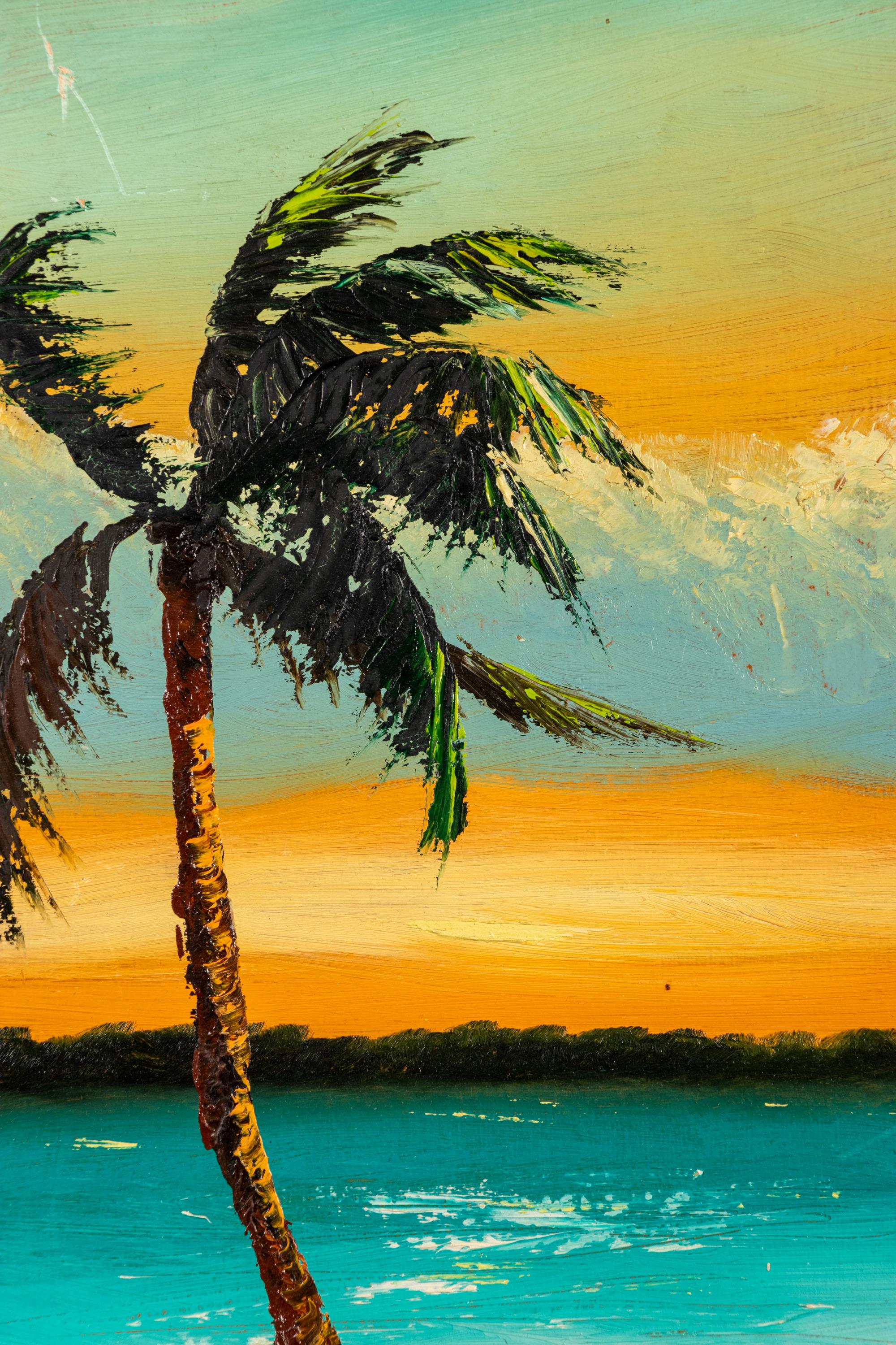 Untitled (Florida Highwayman Palm Tree)