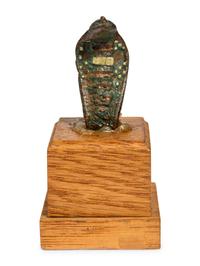 An Egyptian Bronze Uraeus