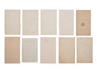 [CIVIL WAR]. A group of 22 CDVs of members of the 7th New York State Militia, Cos. A, B, and C.