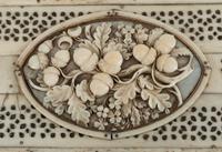 An Anglo-Indian Pierce-Carved Bone Casket — 19TH CENTURY