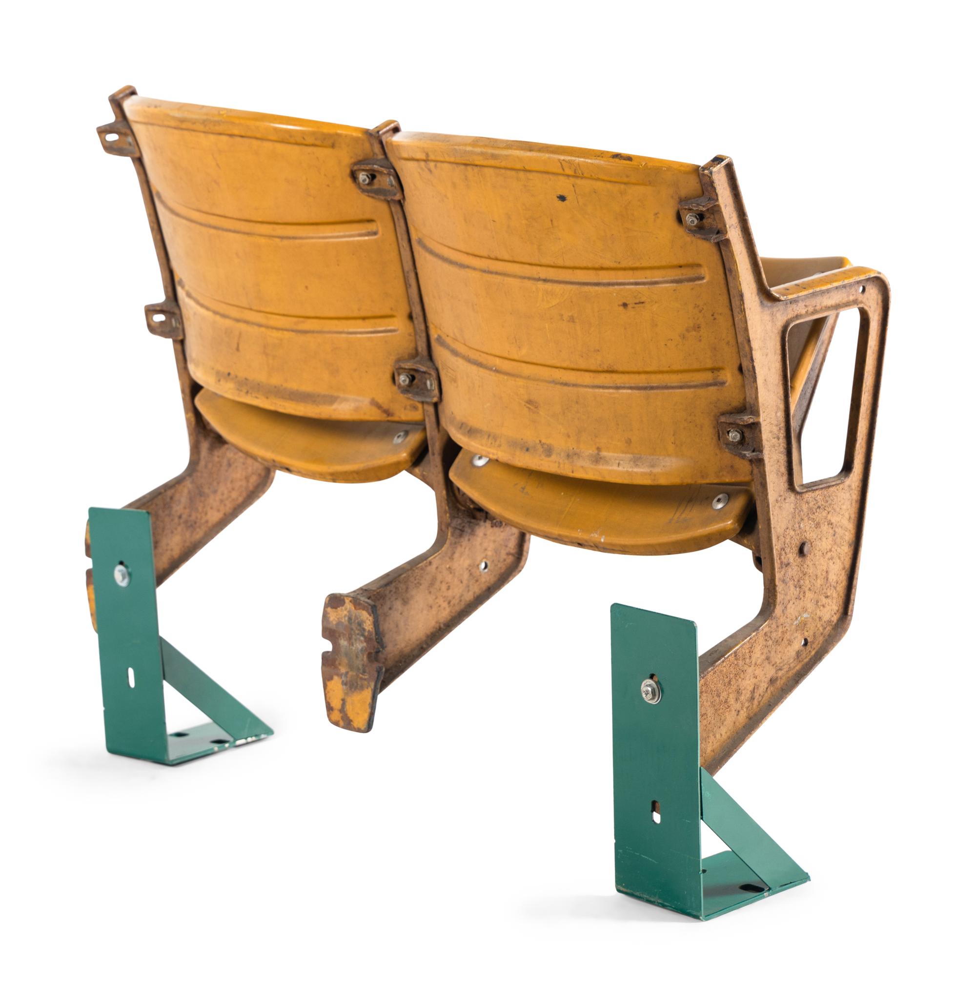A Pair of Original Pittsburgh Three Rivers Stadium Seat Chairs,