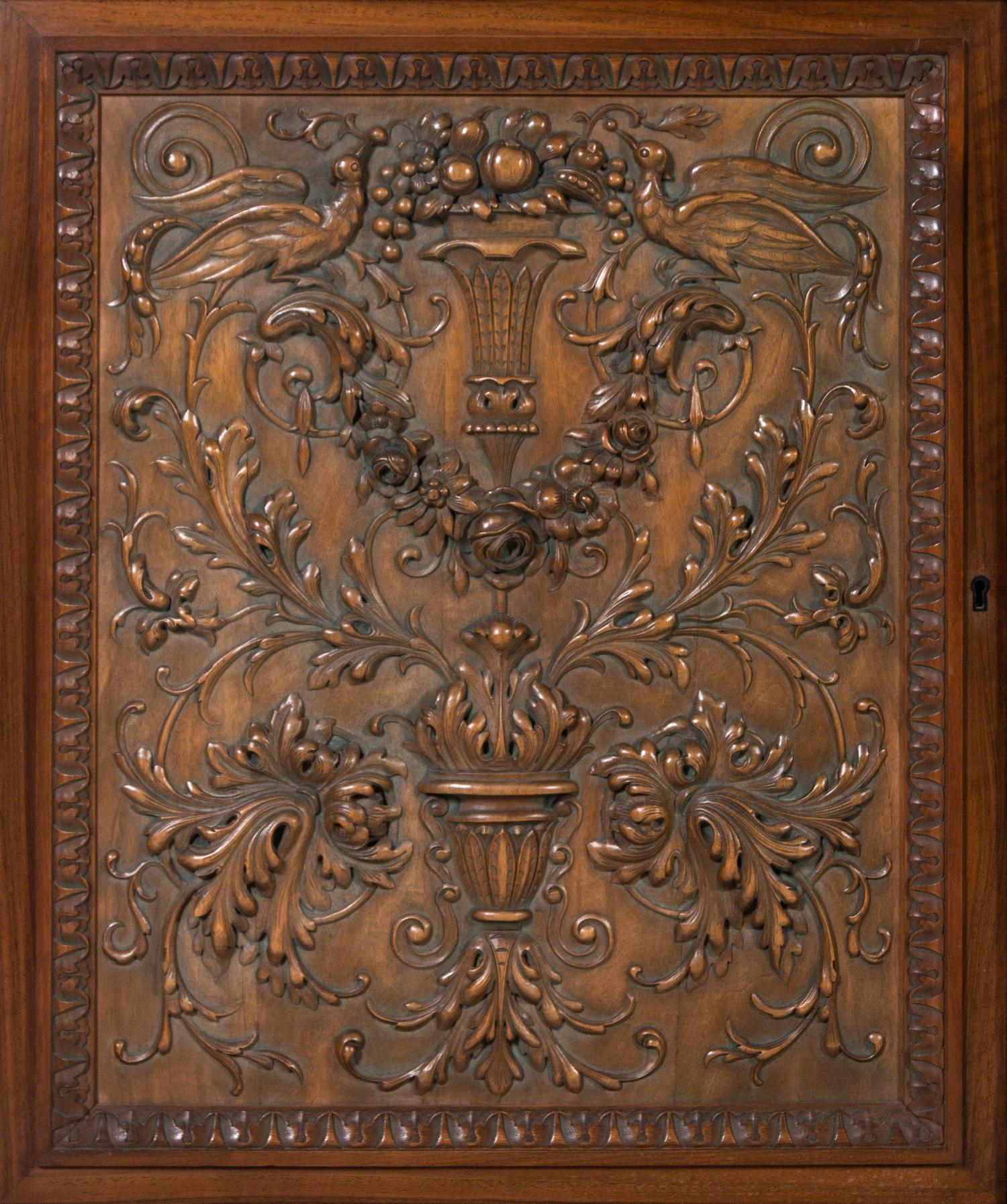 A Renaissance Style Walnut Sideboard