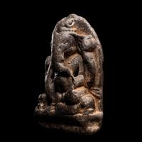 A Small Kashmir Blackstone Stele of Ganesha