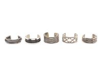 Navajo Silver Cuff Bracelets