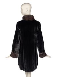 Gorski Mink Jacket with Sable Trim