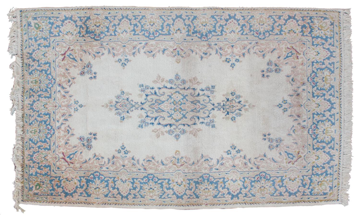 A Kerman Wool Rug 8 feet 4 inches x 5 feet. — 20TH CENTURY