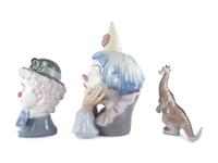 Three Lladro Porcelain Figures