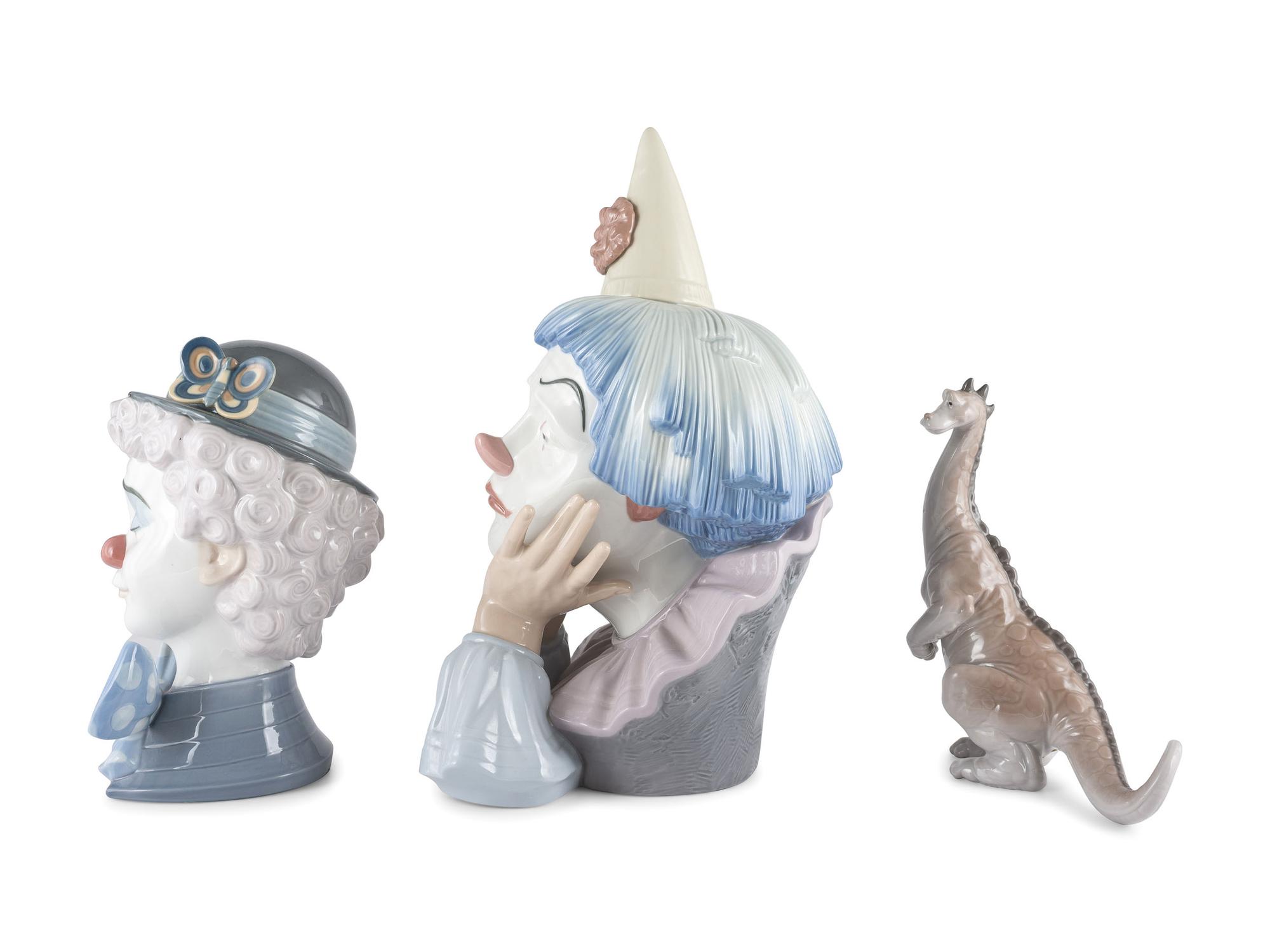 Three Lladro Porcelain Figures
