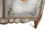 A Pair of Contemporary Mirrored Chests of Drawers