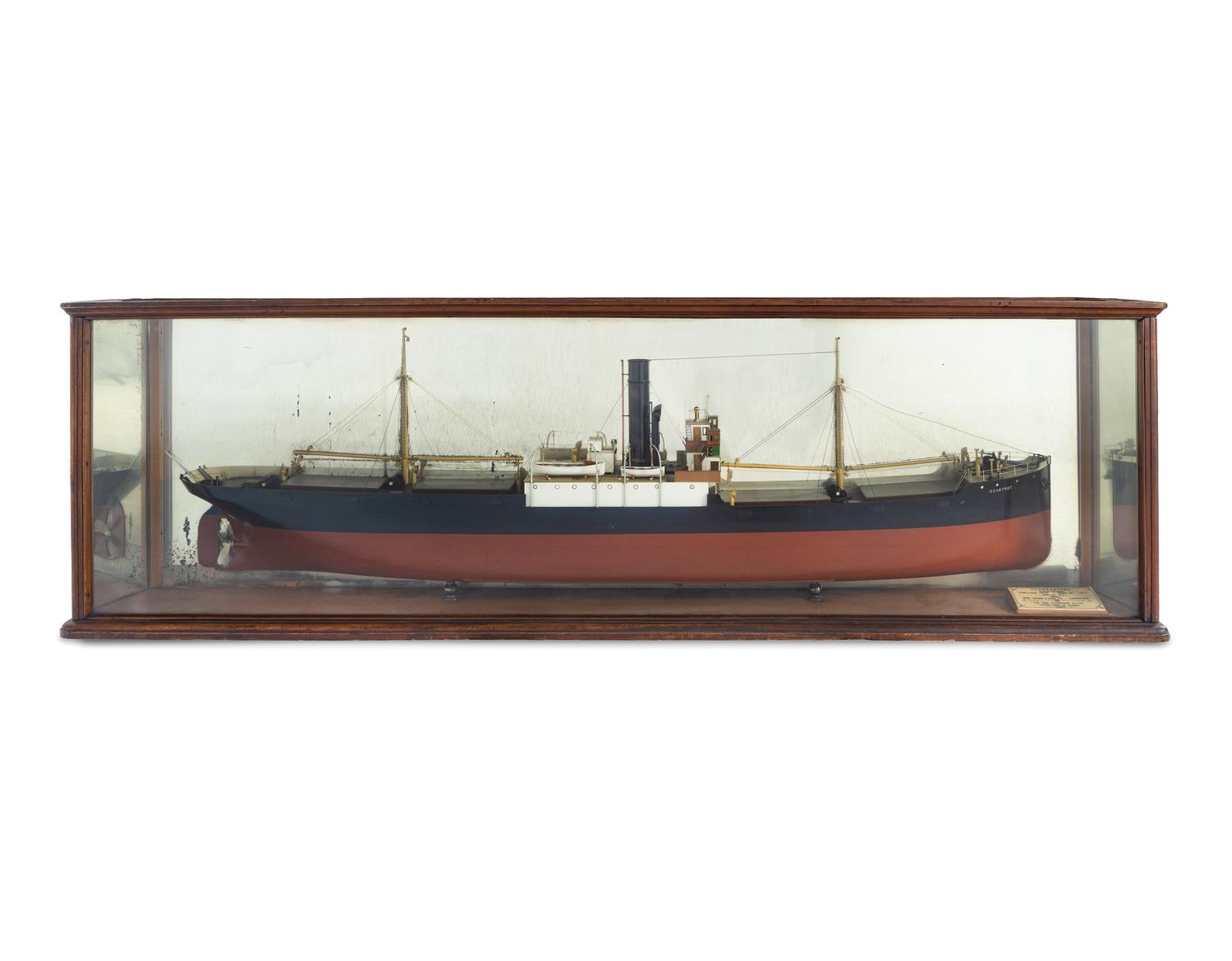 A Nautical Half Hull Model