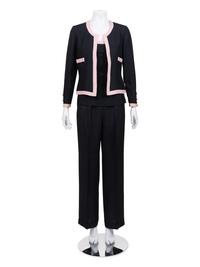 Chanel Silk Pant Ensemble, 1990-2000s