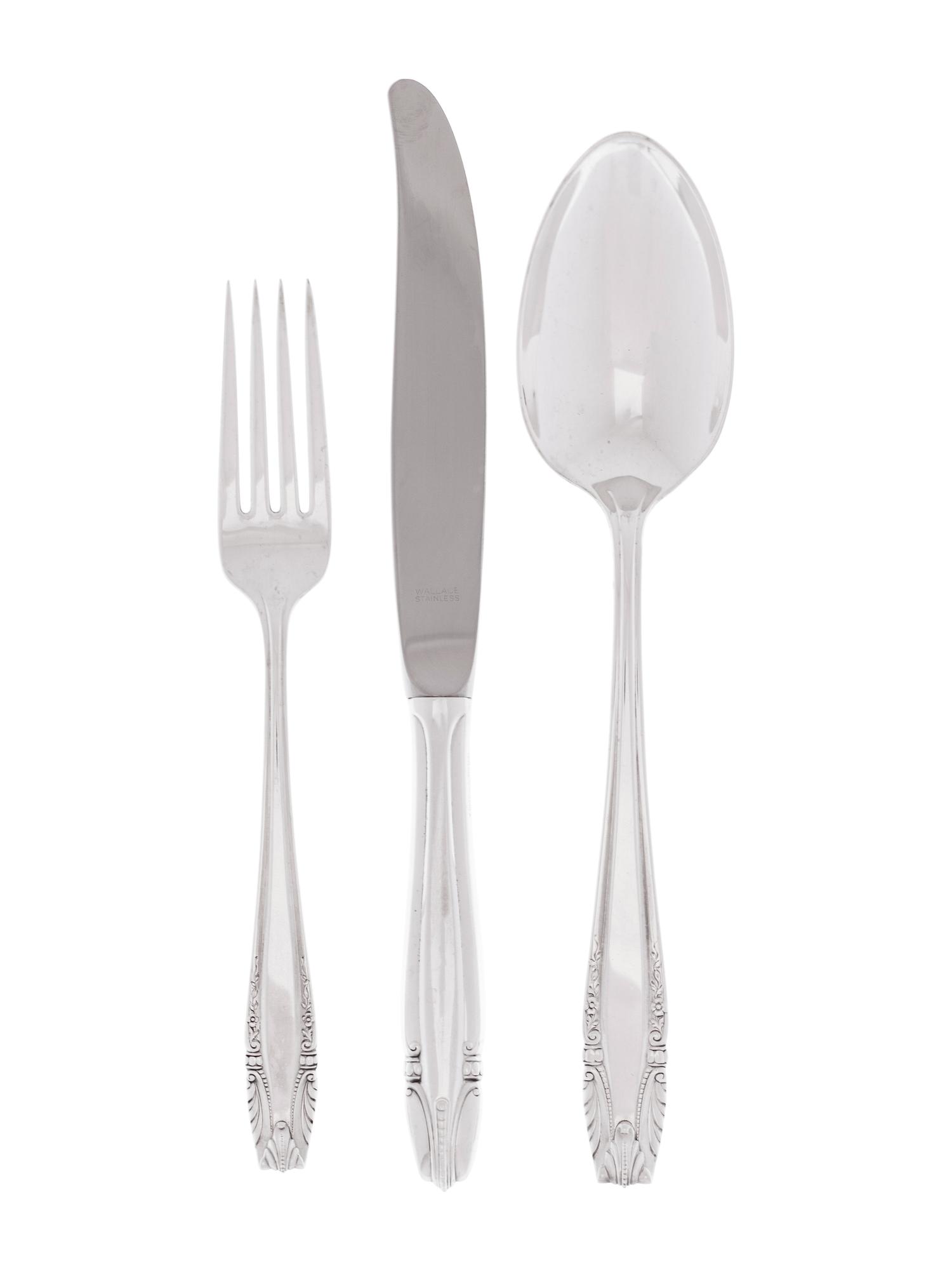 An American Silver Flatware Service