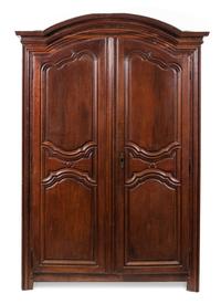 A Louis XVI Provincial Style Armoire Height 90 3/8 inches. — 19TH CENTURY
