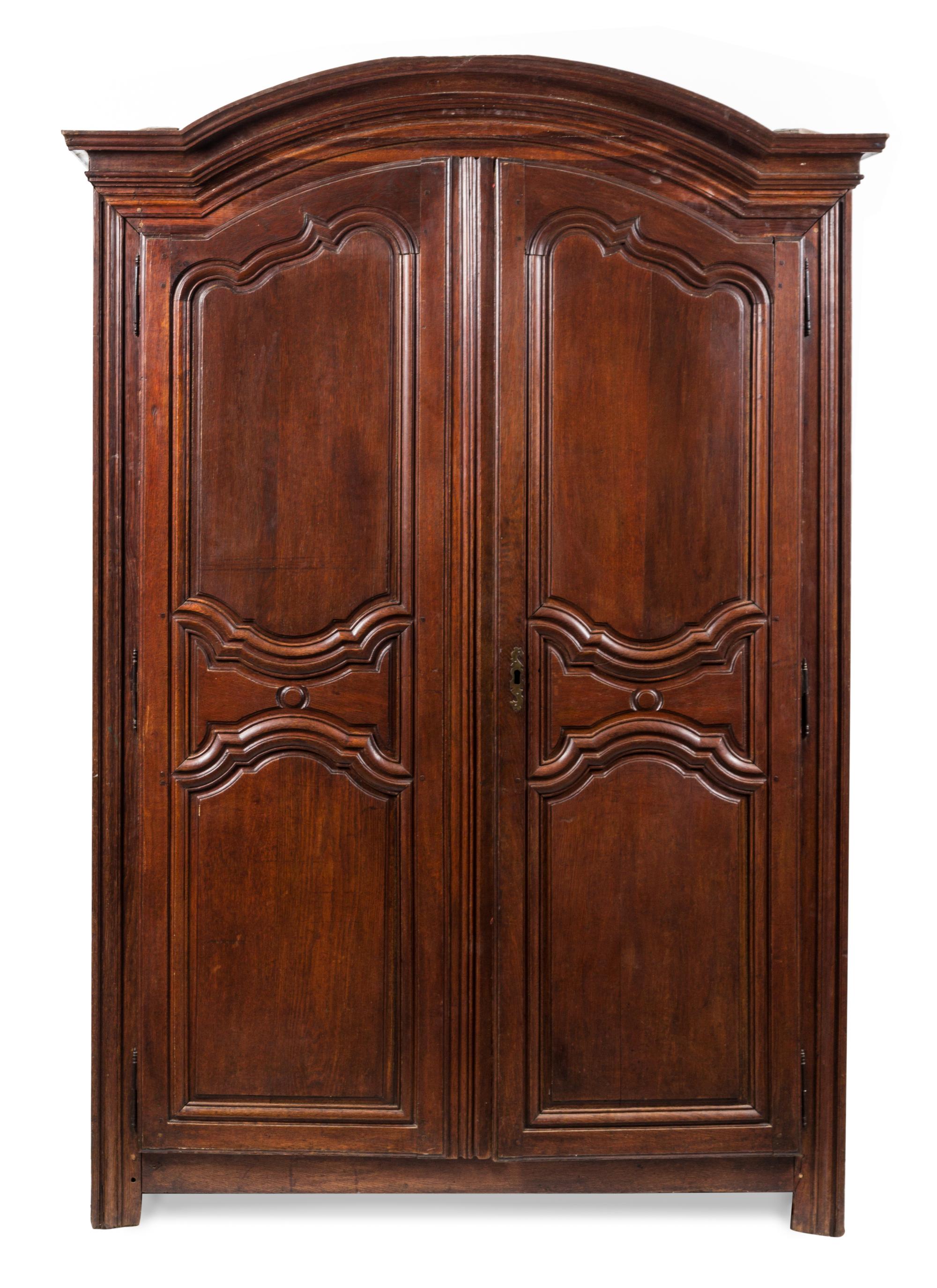 A Louis XVI Provincial Style Armoire Height 90 3/8 inches. — 19TH CENTURY