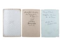 [TEXAS]. A group of 5 cabinet cards featuring Texas governors, and other notables, including: