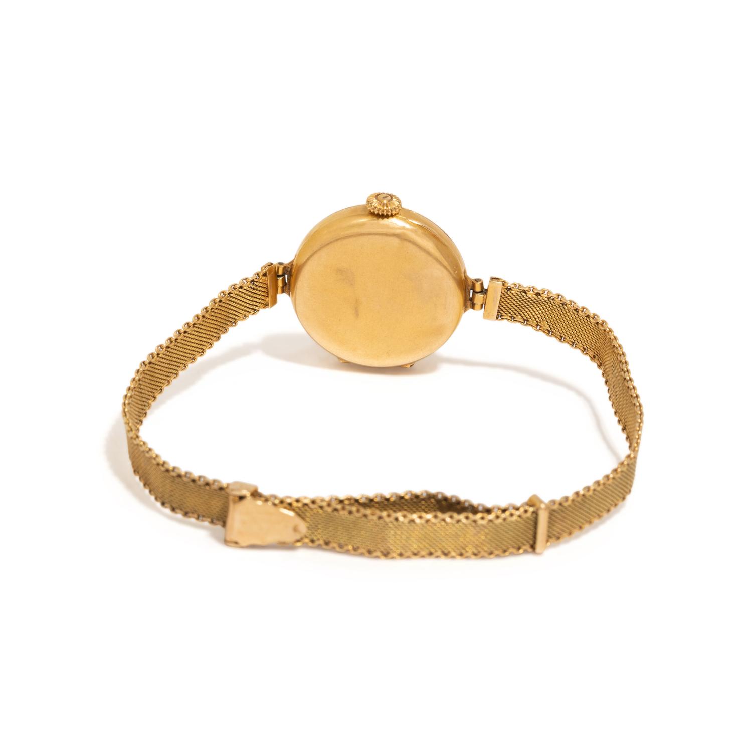 EBEL, YELLOW GOLD AND DIAMOND WATCH