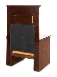An Egyptian Revival Throne Chair
