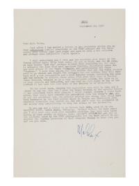 MALCOLM X (1925-1965). Typed letter signed ("Malcolm X"), to Alex Haley. Cairo, Egypt, 18 September 1964. " 1 page, 8vo.