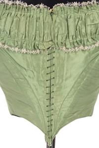 Three Silk Evening Bodices, 1850-60