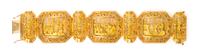 An 18 Karat Yellow Gold Link Bracelet, 52.70 dwts.
