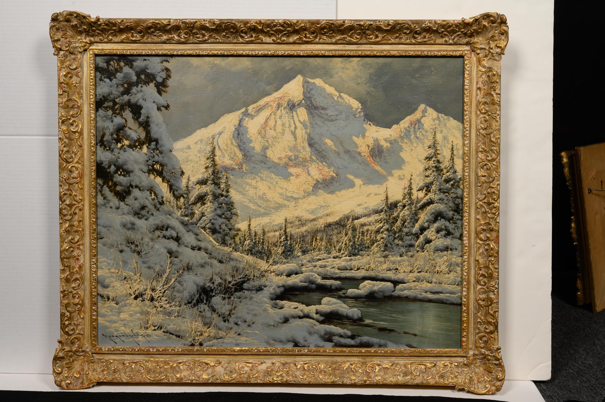 Snow Covered Mountains