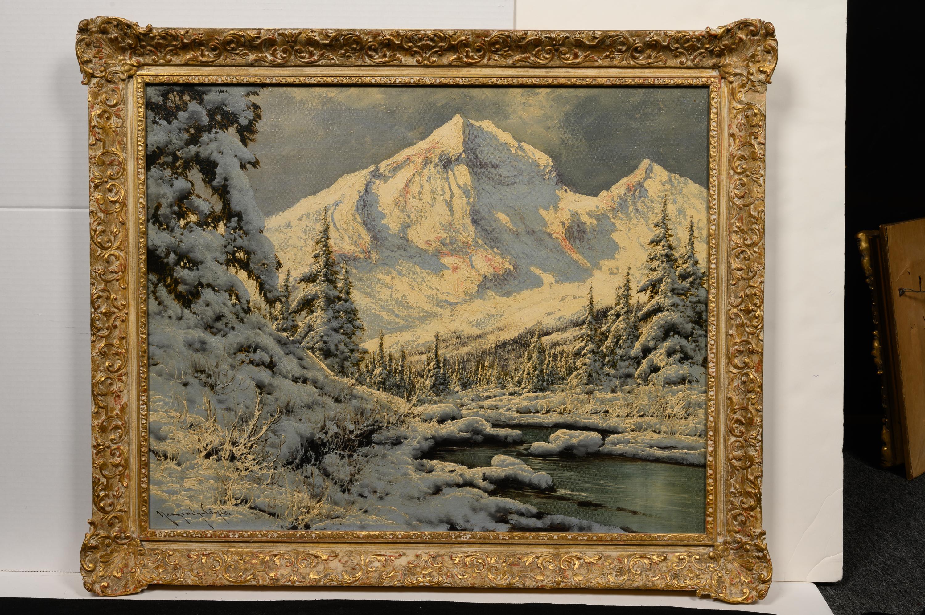 Snow Covered Mountains