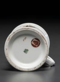A WWI Colonel's Porcelain Shaving Mug