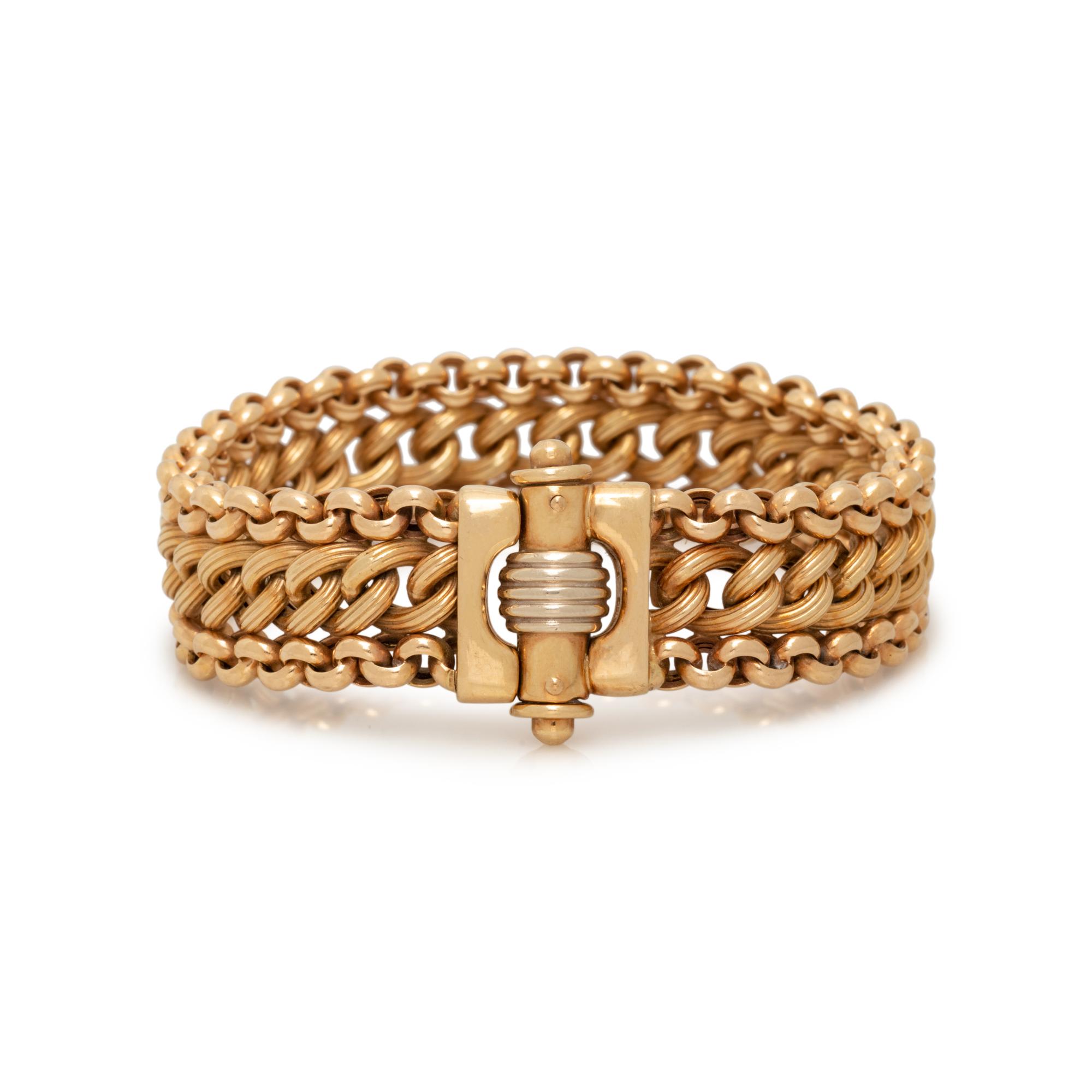 YELLOW GOLD BRACELET