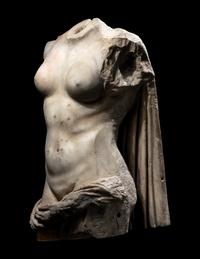 A Roman Marble Torso of the Goddess Venus (Pontia - Euploia Type)