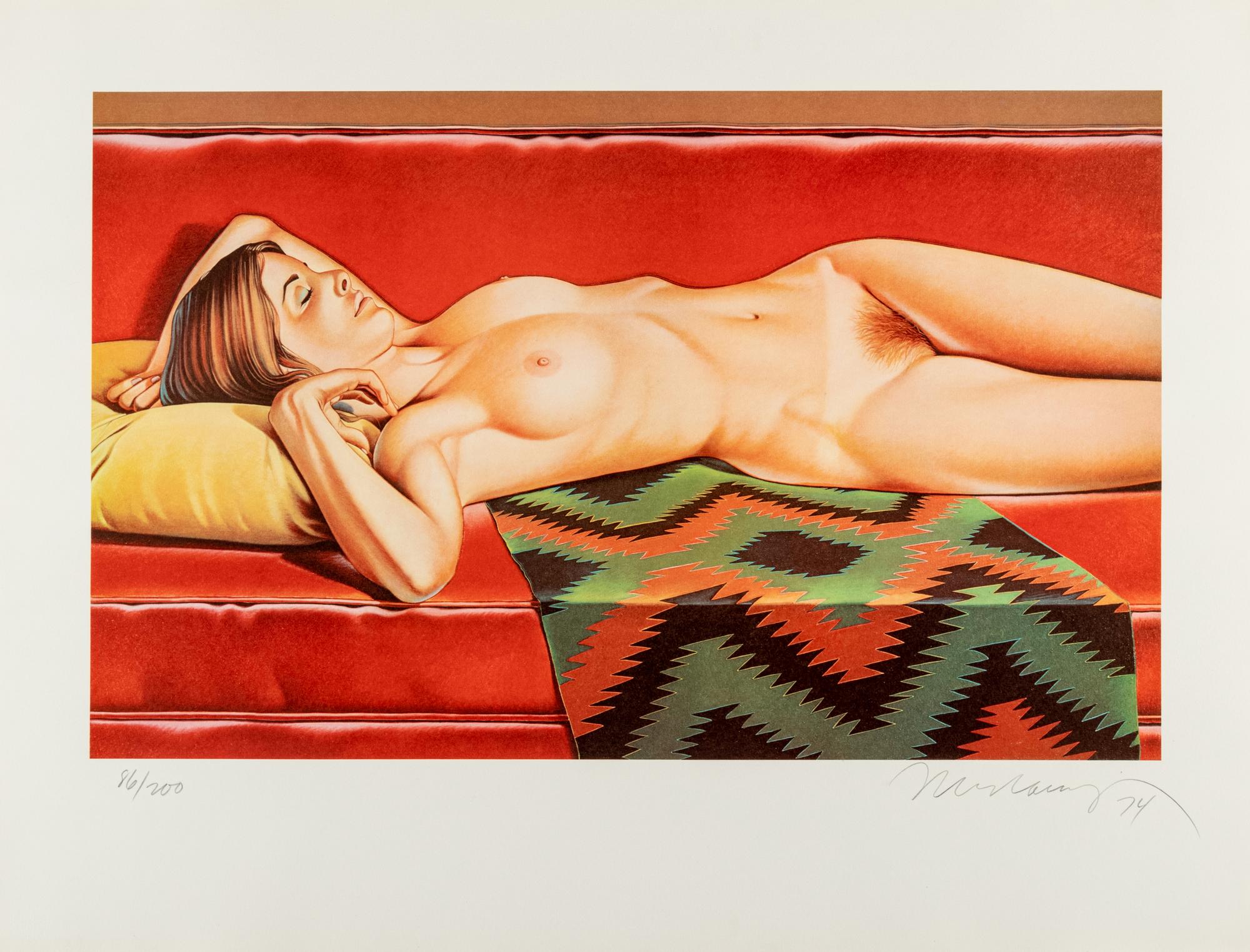 Mel Ramos ( complete portfolio of four prints with original cloth case)