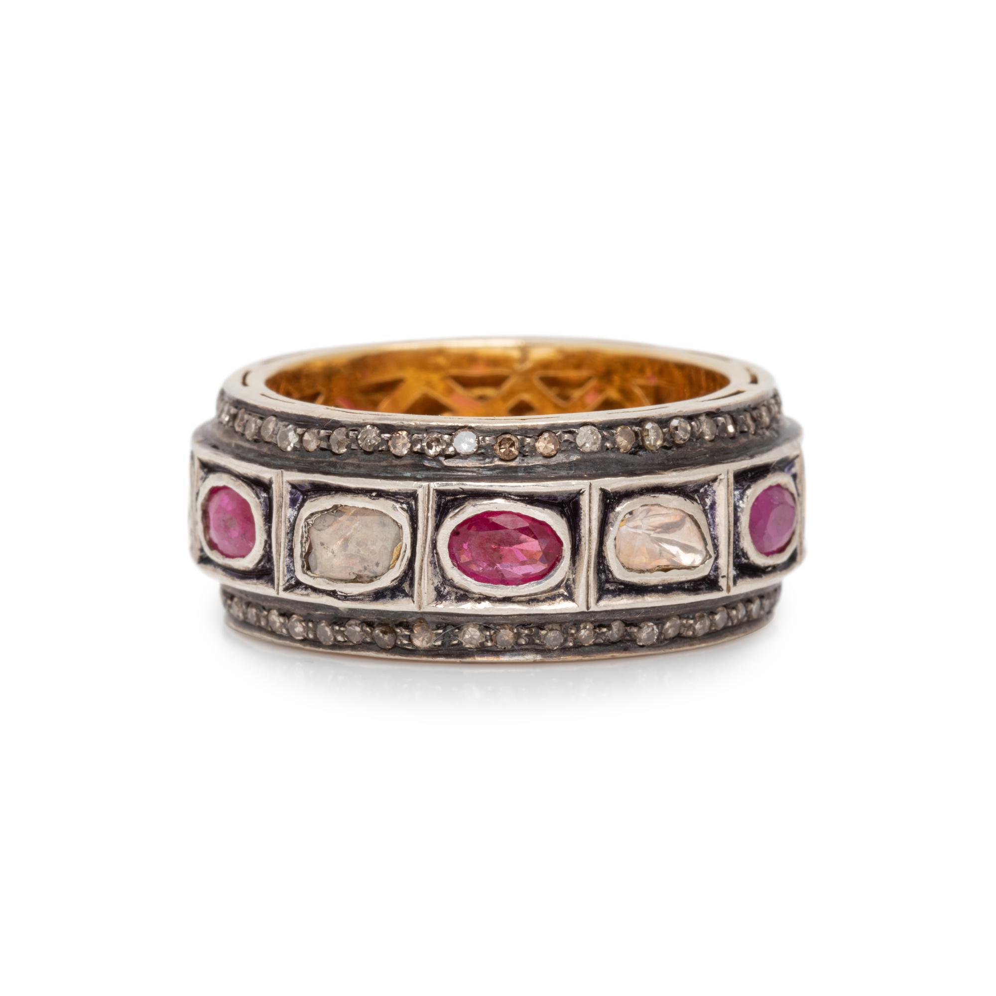 RUBY AND DIAMOND RING