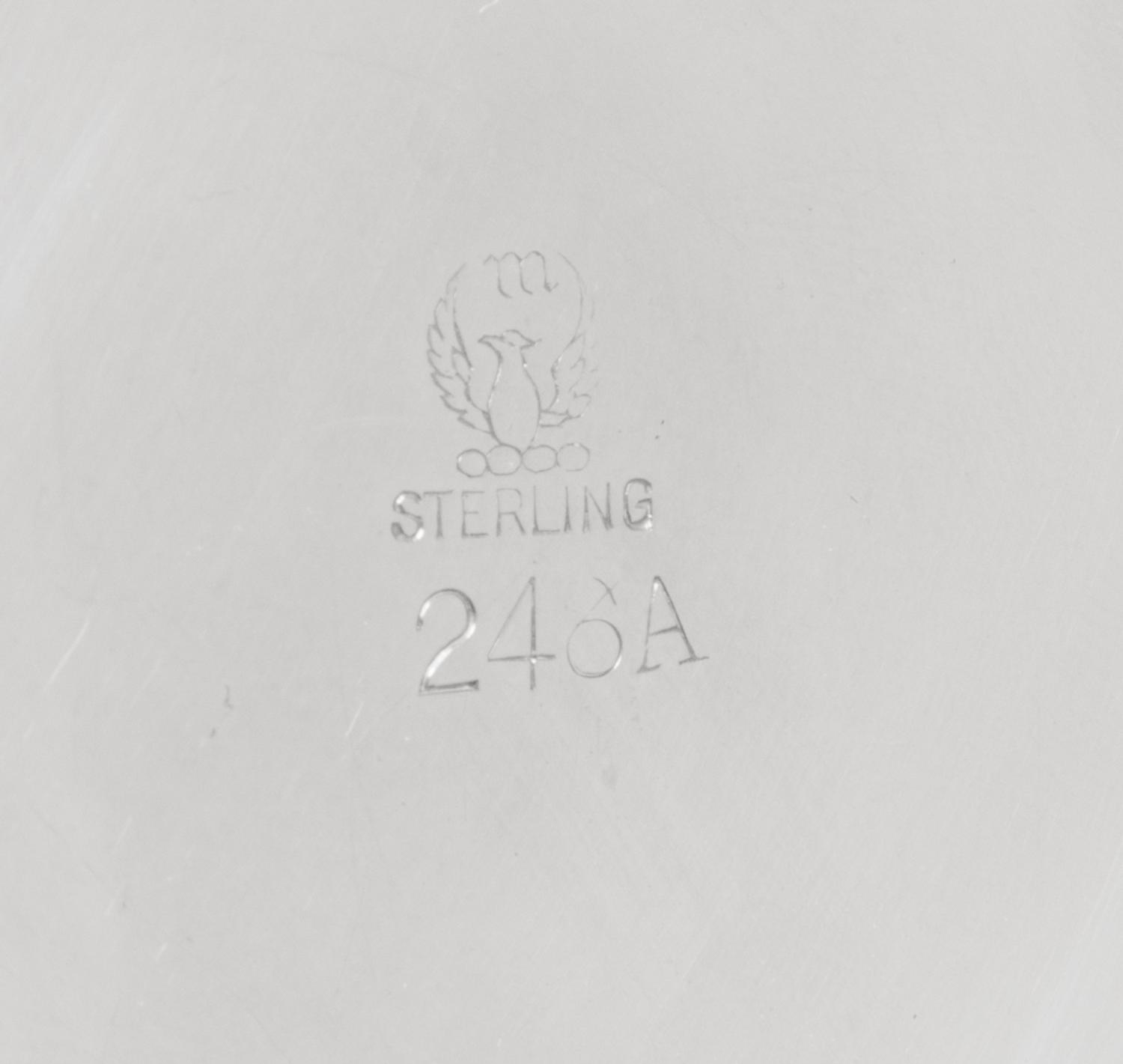 A Collection of American Silver and Silver Mounted Articles, 20th Century, comprising a Meriden Brittania Co. reticulated dish, a Curri