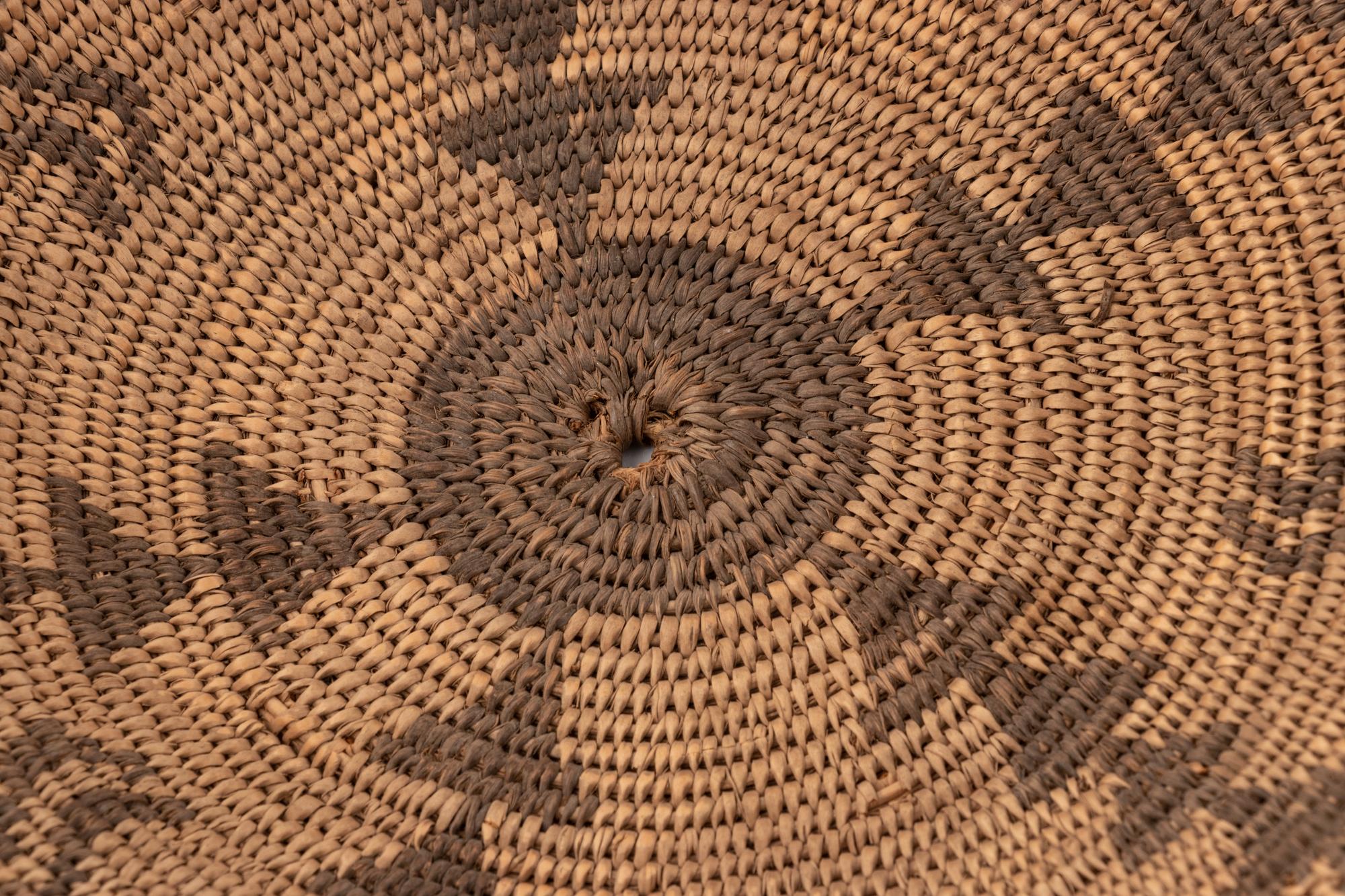 Two Apache Pictorial Baskets