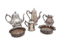 A Collection of Silver-Plate Table Articles