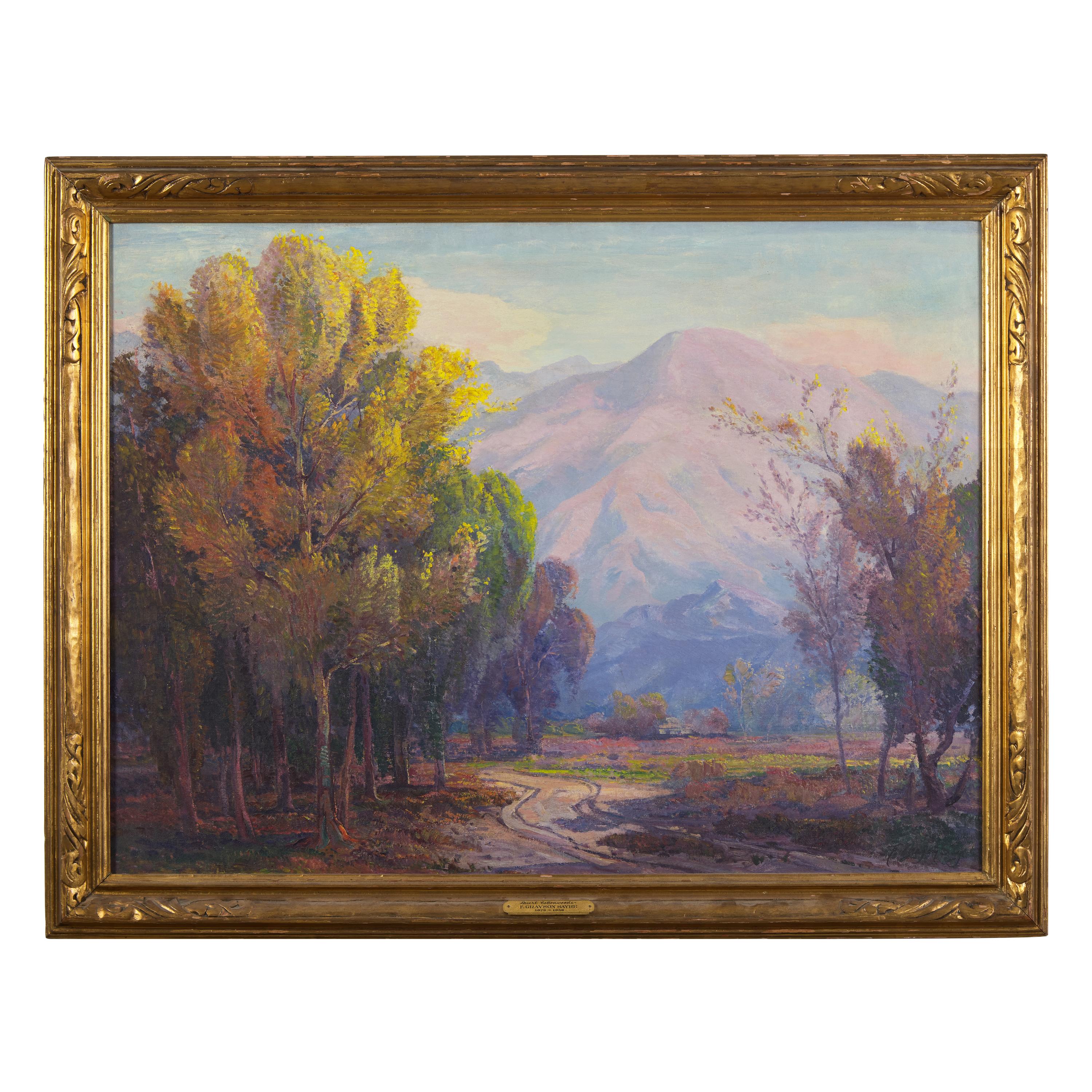 Fred Grayson Sayre (American, 1879-1939) — Desert Cottonwoods
