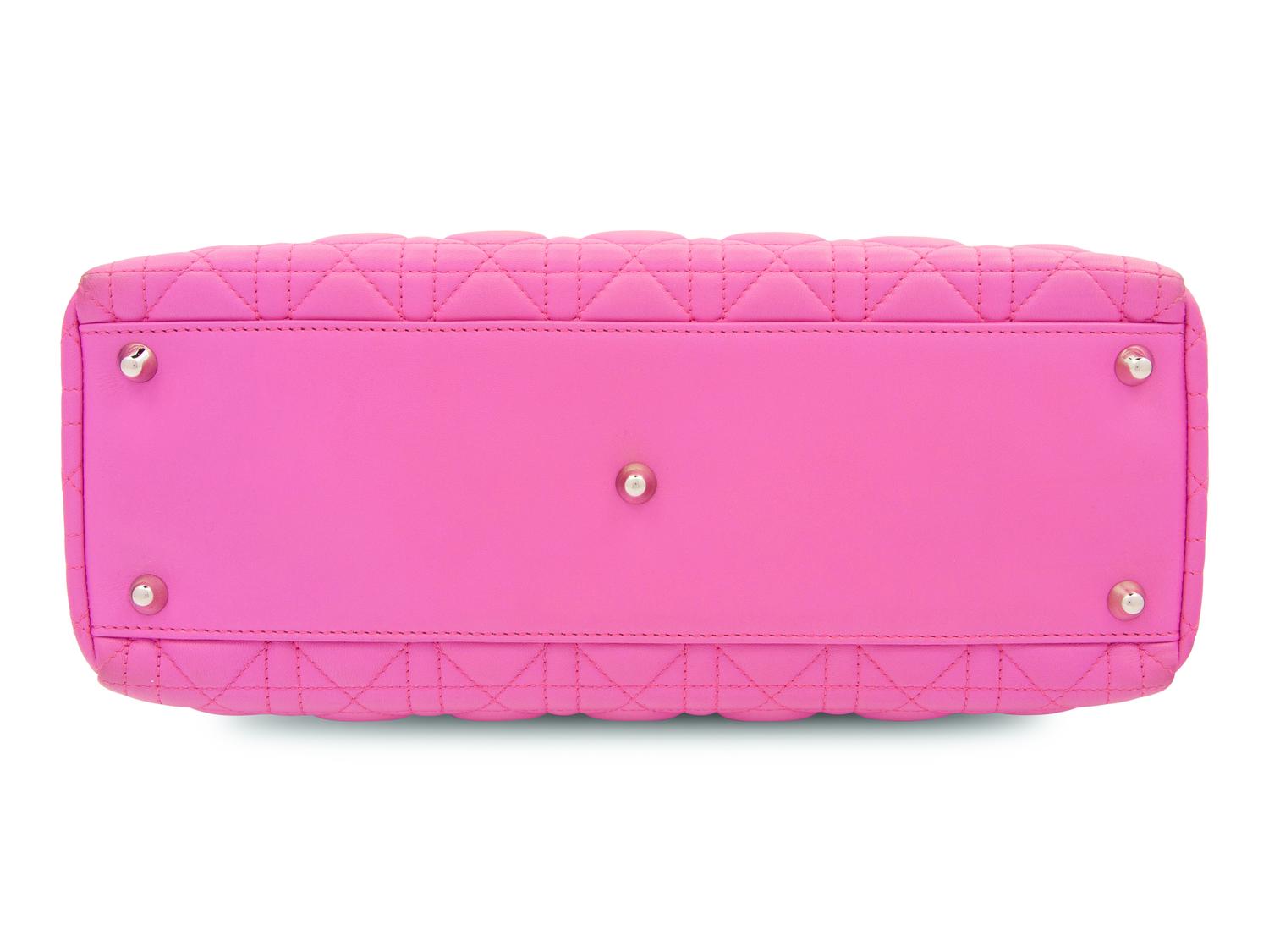 Christian Dior Pink Cannage Medium Lady Dior Bag, 2010