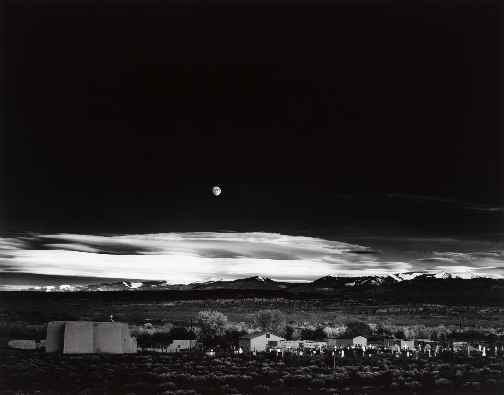 Ansel Adams (1902-1984) Moonrise, Hernandez, NM, 1941