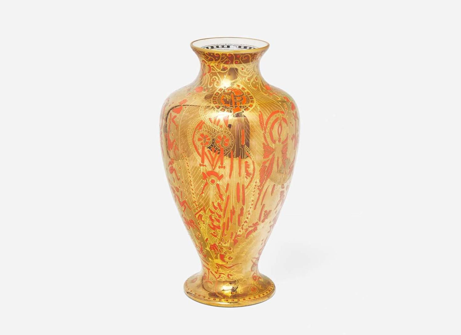 A Wedgwood Fairyland Lustre "Candlemass" Vase, UK, 1920s