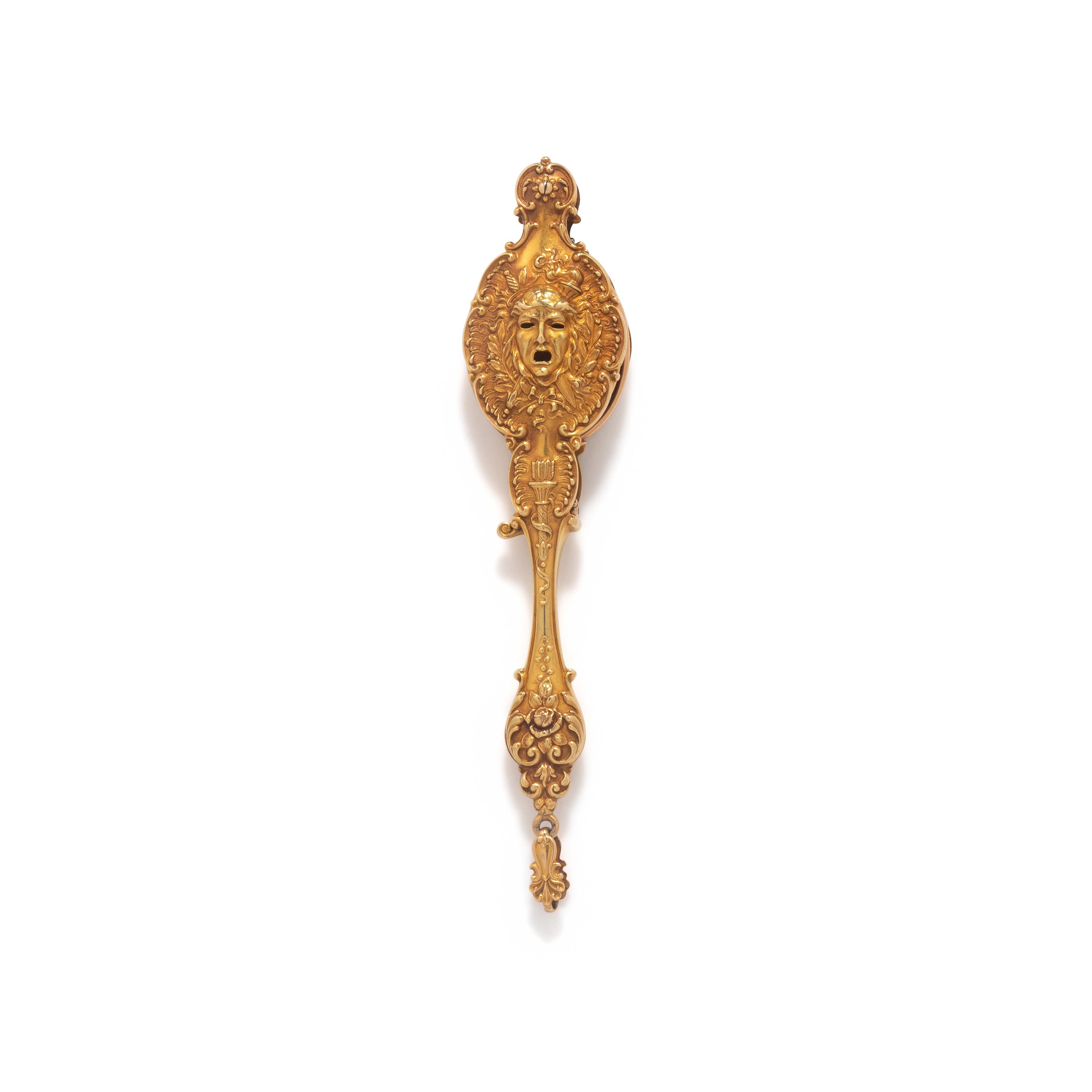 YELLOW GOLD LORGNETTE