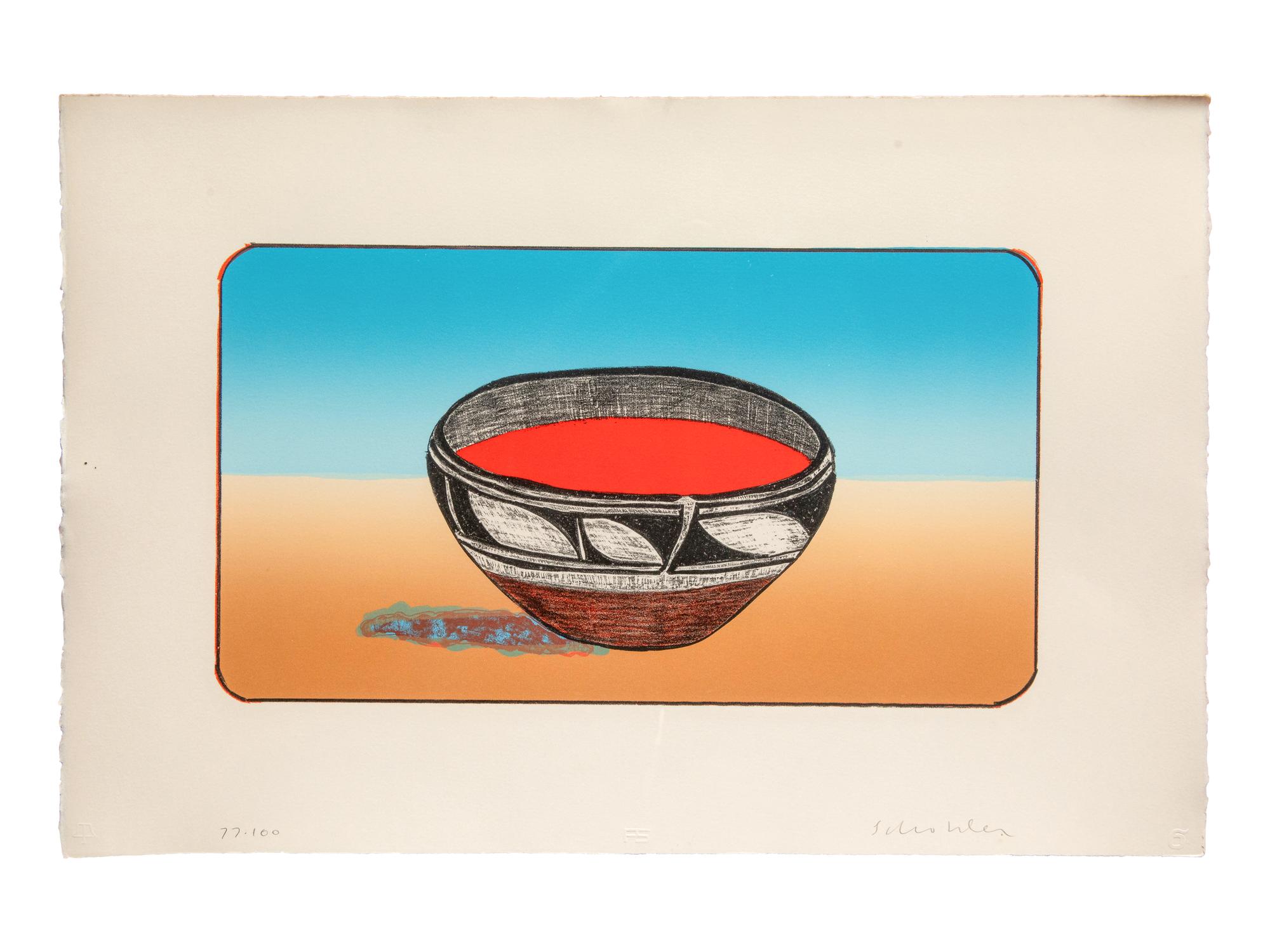 Santo Domingo Bowl with Tomato Soup, edition 77/100