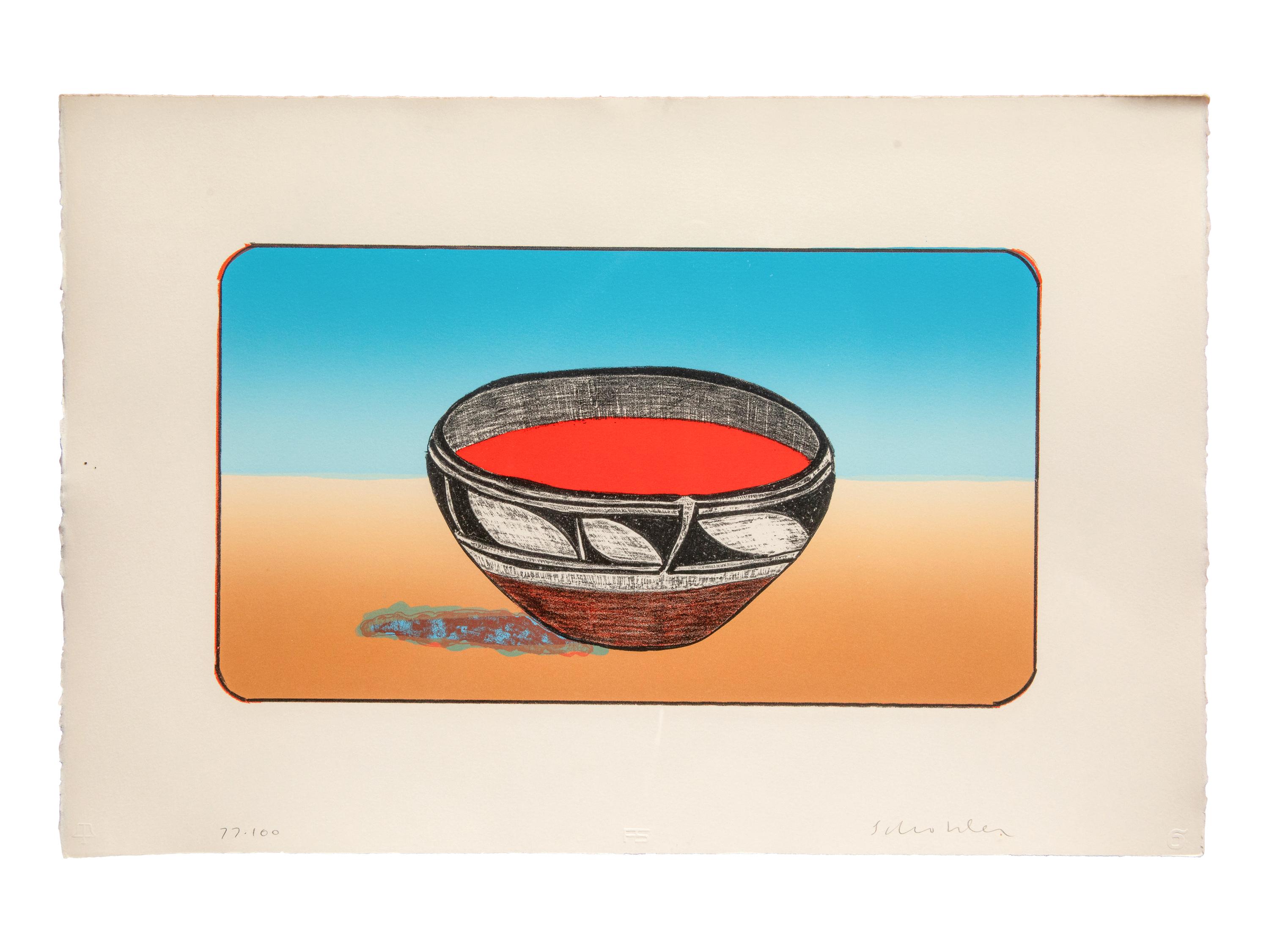 Santo Domingo Bowl with Tomato Soup, edition 77/100