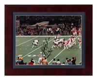 A Walter Payton Signed Autograph Original Unpublished Super Bowl XX Photograph (Beckett Authentication Services Letter)