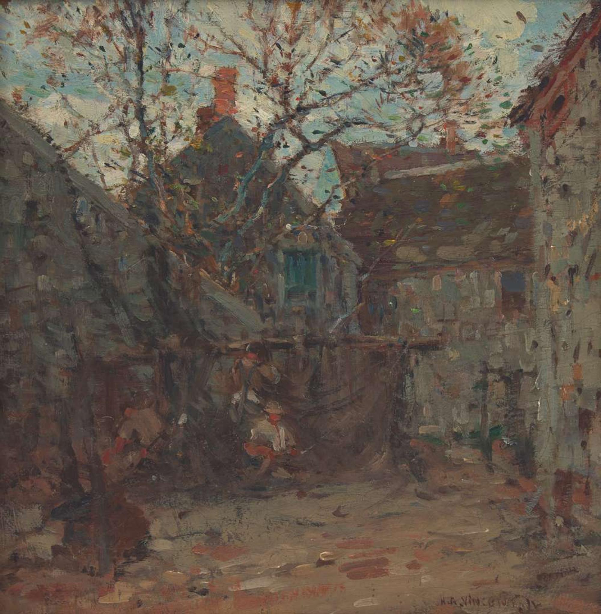 Harry Aiken Vincent (1864-1931) - Autumn Leaves