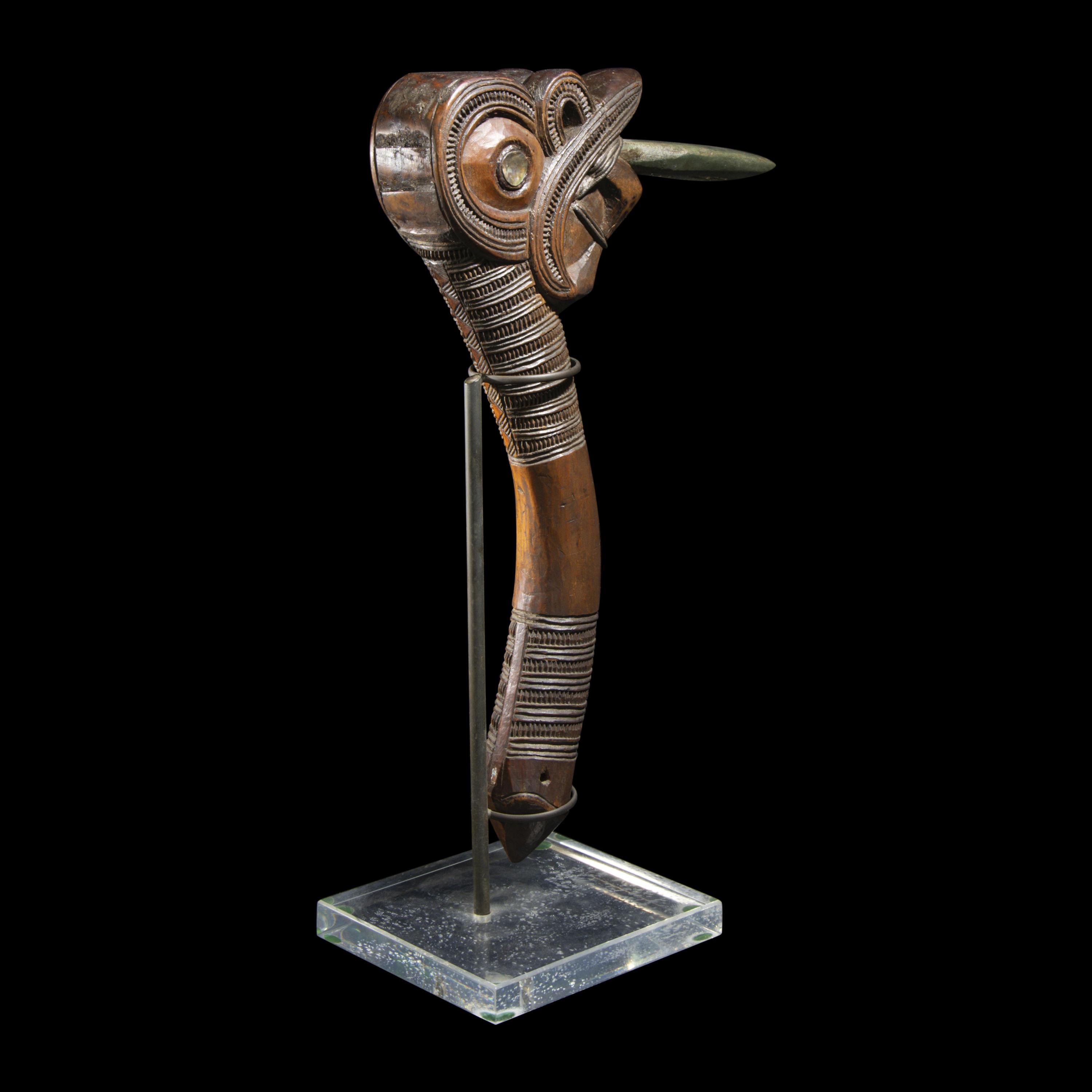 A Maori Wood Adze