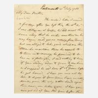 [Declaration of Independence] [New Hampshire] Whipple, William Autograph Letter, signed