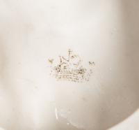 A Pair of Irish Belleek White Porcelain Bird's Nest Tree Stump Vases — LATE 19TH/EARLY 20TH CENTURY