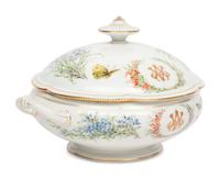 A French Porcelain Covered Tureen