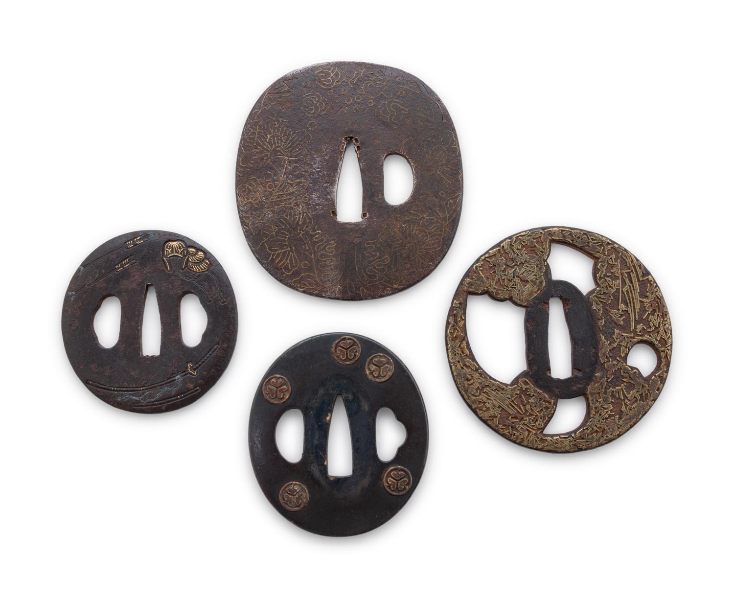 Ten Cast Iron Tsubas